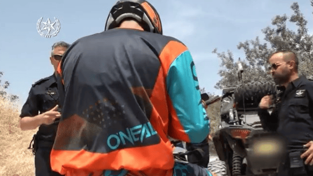 מבצע אכיפה באזור מודיעין מבצע אכיפה באזור מודיעין