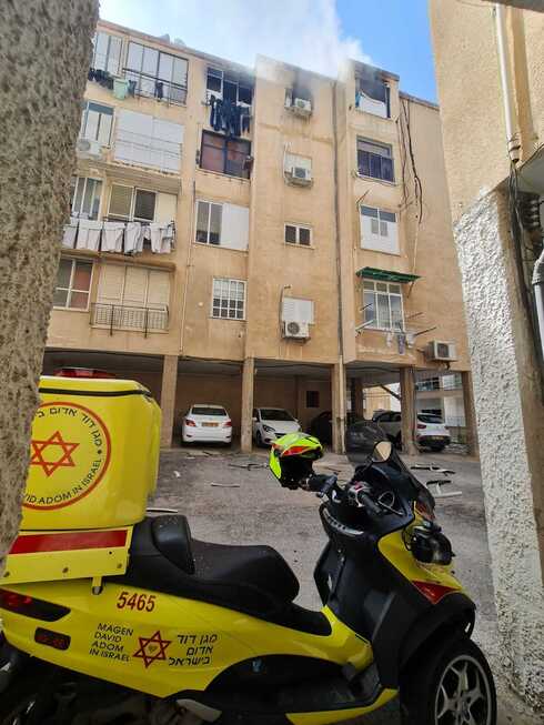 השרפה בדירה ברחוב קפלנסקי