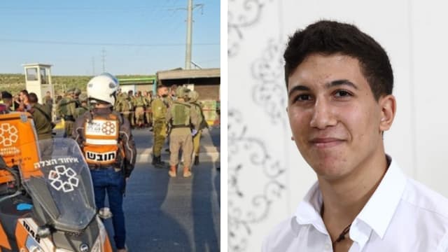 יהודה גואטה ז"ל וזירת הפיגוע בצומת תפוח