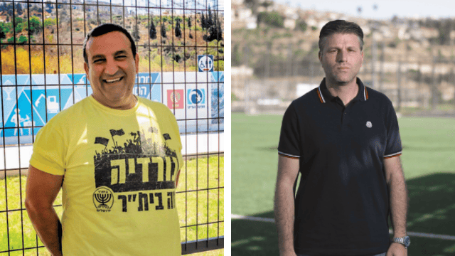 מי יעלה על המגרש? אהרון (מימין) ודהאן 