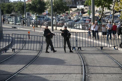 חסימות כבישים בירושלים (צילום ארכיון: באדיבות דוברות המשטרה) חסימות כבישים בירושלים