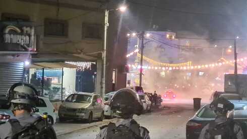 ההפגנה באום אל פאחם. המשטרה: "גילינו איפוק" ההפגנה באום אל פאחם. המשטרה: "גילינו איפוק"