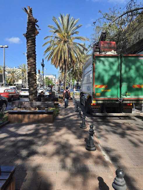 רחוב סוקולוב בבוקר שאחרי