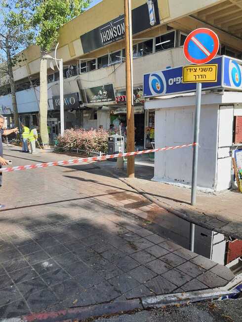 רחוב סוקולוב בבוקר שאחרי