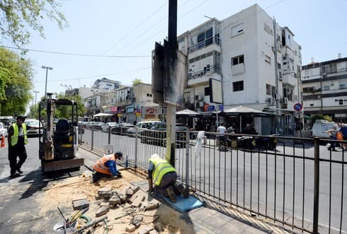 חולון, ביום שאחרי נפילת הטיל במרכז העיר