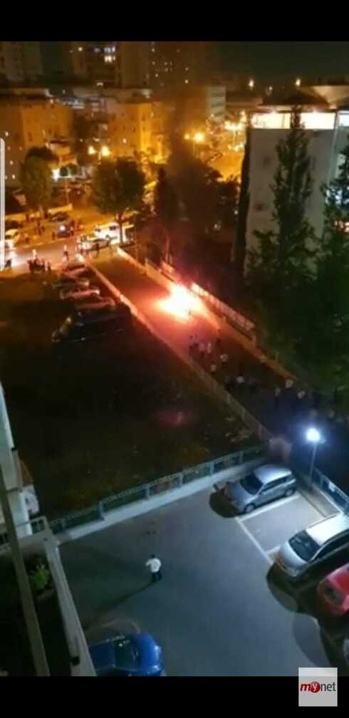 רסיס פגע באופנוע פתח תקוה (צילום: מתוך הרשת החברתית, פרסום לפי סעיף 27א' לחוק זכויות יוצרים) רסיס פגע באופנוע פתח תקוה