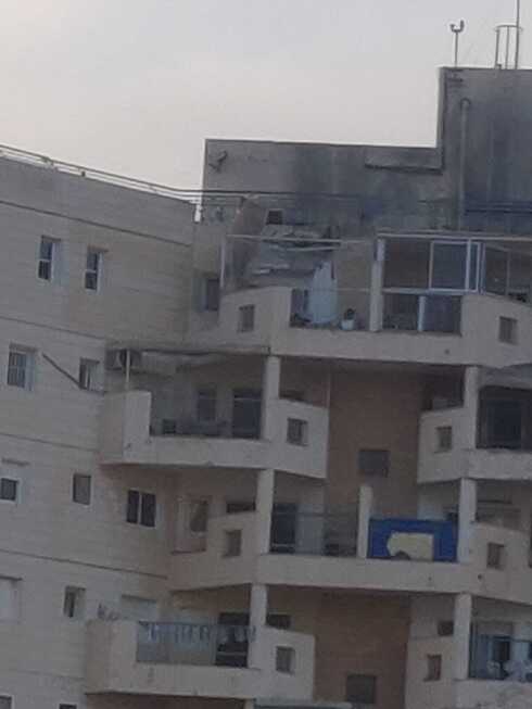 מזירת האירוע בבאר שבע