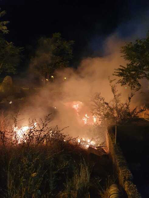 ההצתות באזור ארמון הנציב