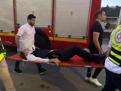 זירת האירוע (צילום: לירן תמרי) זירת האירוע