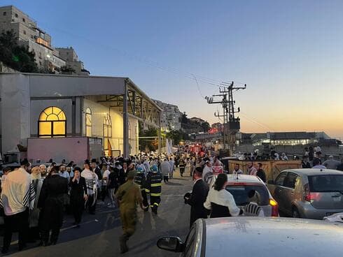 זירת האירוע (צילום: לירן תמרי) זירת האירוע