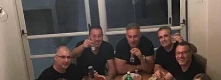 חברי ילדות. ליאור טרגן (מימין) ושלומי מגן ז"ל