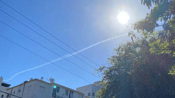 מתקפת רקטות על ישראל