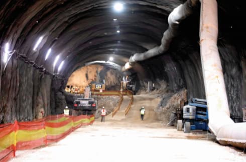 כביש המנהרות. הכפלה של החפירה הקיימת 