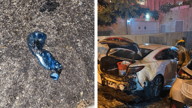 הרכבים שהוצתו השבוע באבו תור ובקבוק התבערה