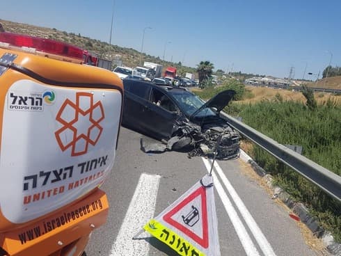 מזירת התאונה