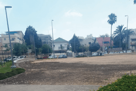 שטח החול. מתי יהיה בו גן?