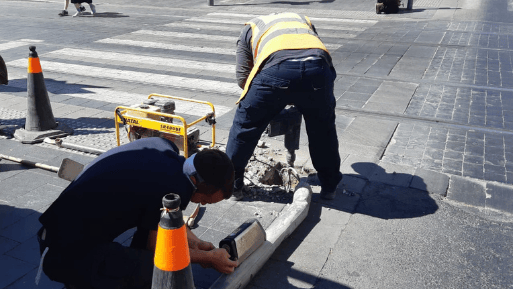 עבודות בכביש. בסוף הכל יהיה יותר טוב