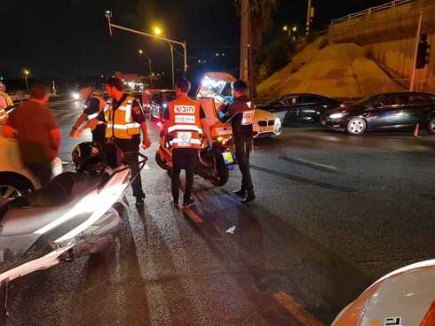זירת התאונה
