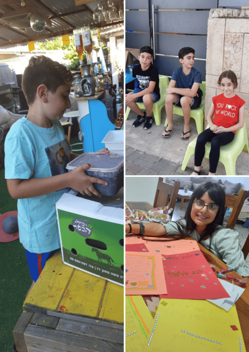 מימין למעלה: האחים דאבוש. מימין למטה: ניצן ירימי. משמאל: תומר שמש מימין למעלה: האחים דאבוש. מימין למטה: ניצן ירימי. משמאל: תומר שמש