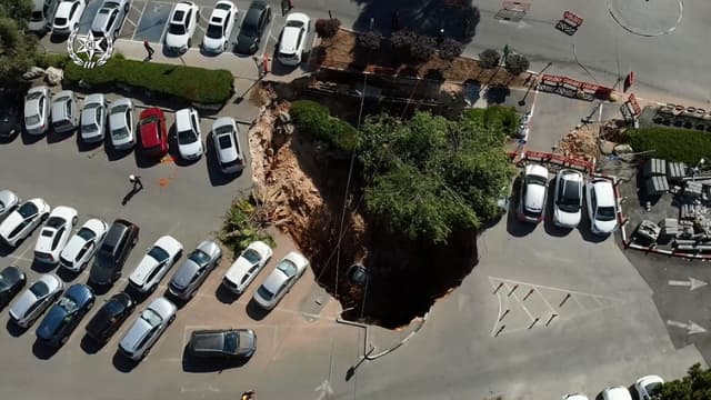 קריסת החניון בשערי צדק