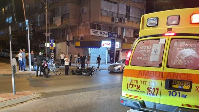מזירת האירוע ברחובות