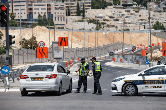 חסימות ברחוב בייט סמוך לשערי צדק