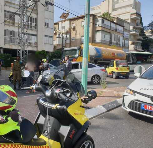 זירת התאונה זירת התאונה