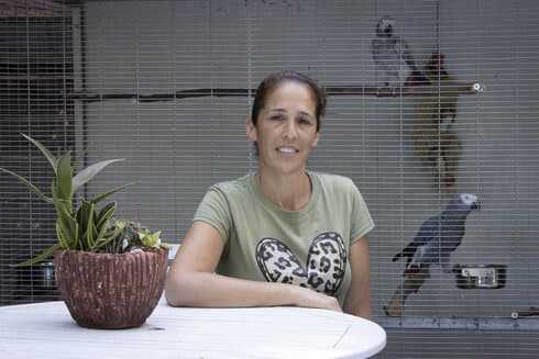 "למרות הקושי, אנחנו לא עוצרים". איילת לב-רן (צילום: גיל נחושתן) איילת לב-רן