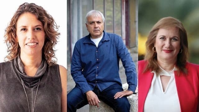 אבן זוהר, אבשלומוב ושמואל (צילום: אבי מועלם, ראובן קפינצקי) אבן זוהר, אבשלומוב ושמואל
