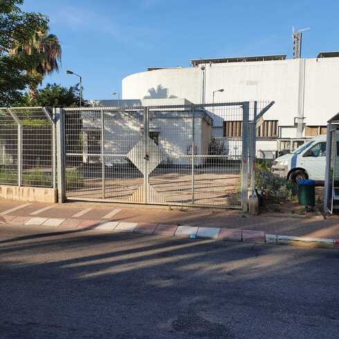 המתחם בו תוכנן לקום הבניין