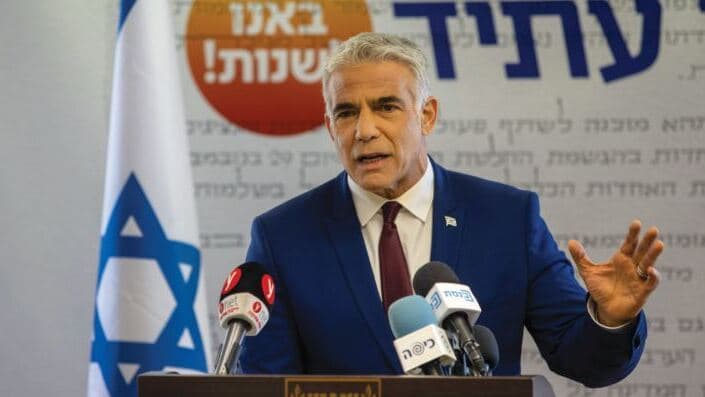 יאיר לפיד. "הצליח להרכיב משהו שאף אחד לא האמין שיקרה"