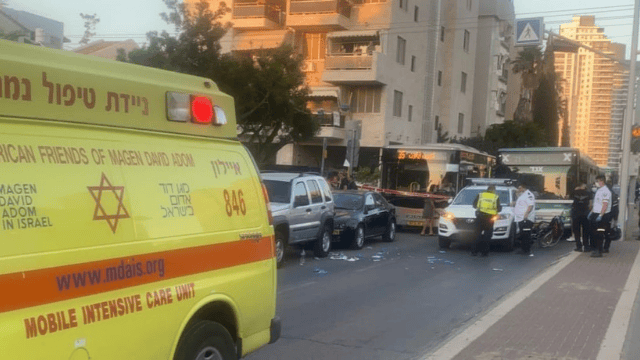 מזירת האירוע בחולון