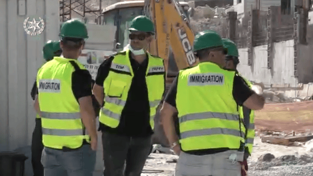 פעולות אכיפה באתרי הבנייה במודיעין