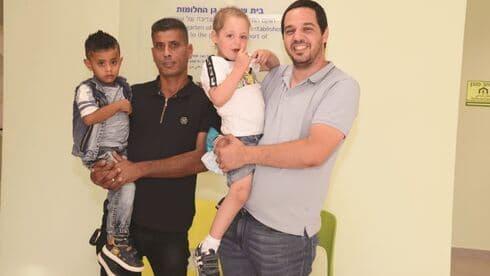 המשפחות ב"גן החלומות". מותאם לצרכים החינוכיים והשיקומיים של ילדים חולי סרטן