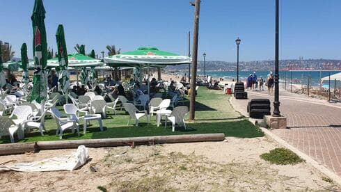 חוף ימית בקרית ים (צילום: פרטי) החוף של ז'קי, חוף ימית
