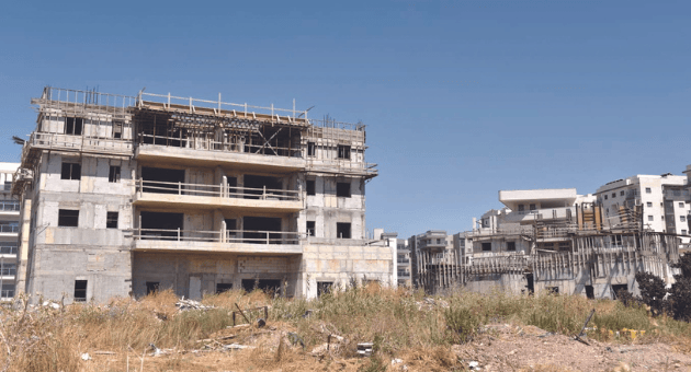 בנייה ברובע יזרעאל בעפולה. שומרת על תנופת בנייה