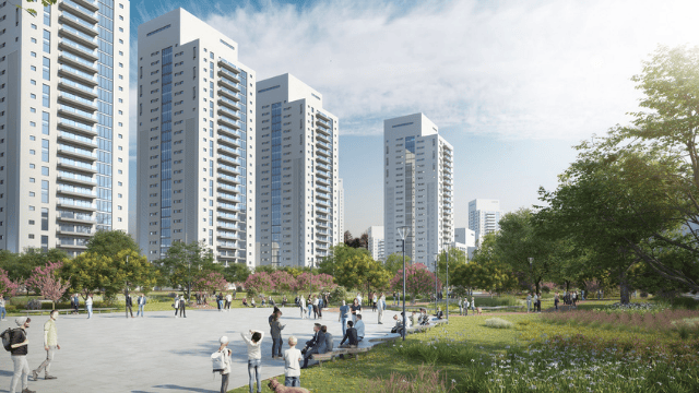 הדמיית רובע המגורים החדש בכוכב ים הדמיית רובע המגורים החדש בכוכב ים