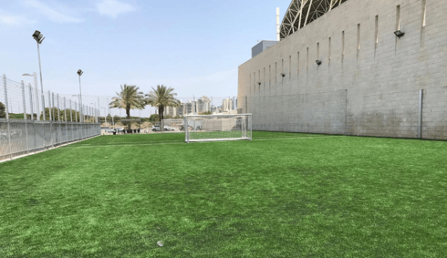 מגרשי הכדורגל בפתח תקוה (צילום: דוברות העירייה) מגרשי הכדורגל בפתח תקוה