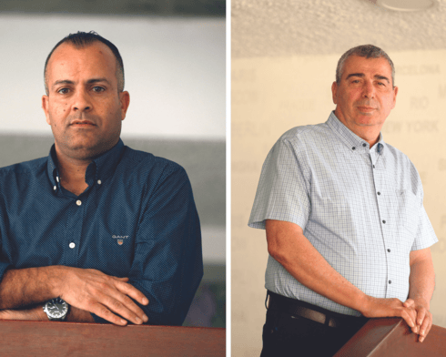יעקב זיגדון ואיציק יצחקי. ראש בראש