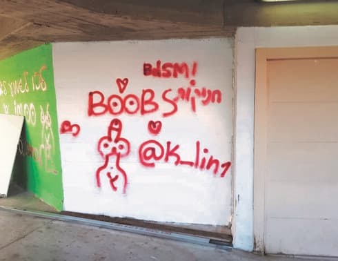 "השחתת רכוש". גרפיטי