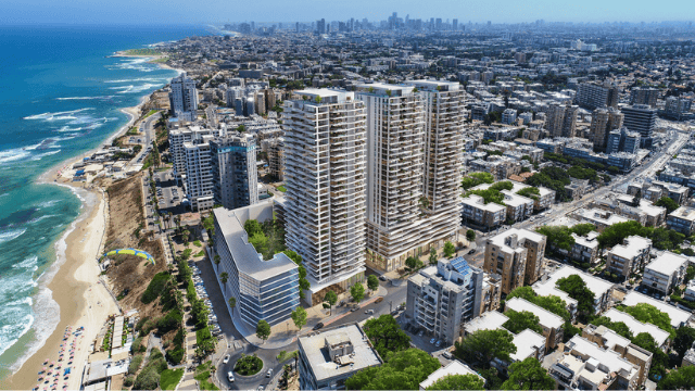 הדמיית מתחם רוטשילד בת ים צפון מזרח (הדמייה: וויופוינט) הדמיית מתחם רוטשילד בת ים צפון מזרח