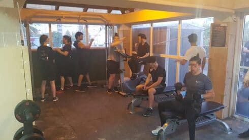 חדר הכושר לבני נוער בנתניה