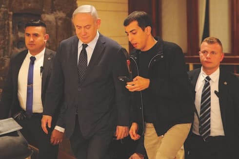 עם ראש הממשלה לשעבר בנימין נתניהו 
