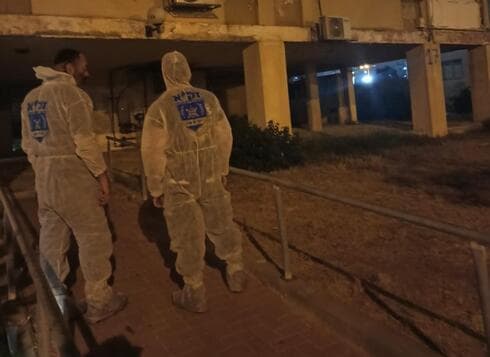 ככל הנראה החליק ונפטר לבדו. זירת האירוע בקרית ים