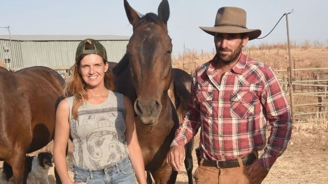 זוהר ותום גילת. "מאוד חשוב להגיד שאנחנו אוהבים את הפרות אהבה אמיתית"