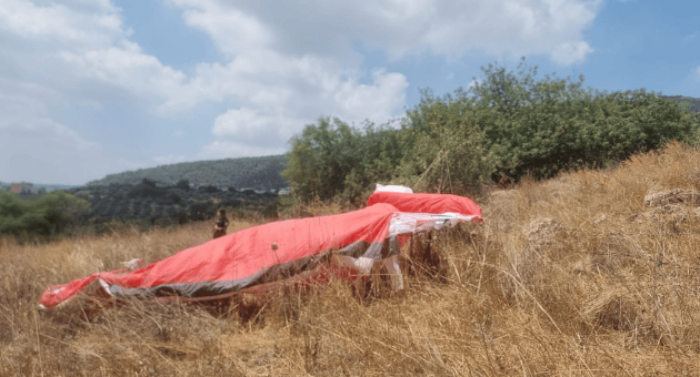 זירת ההתרסקות
