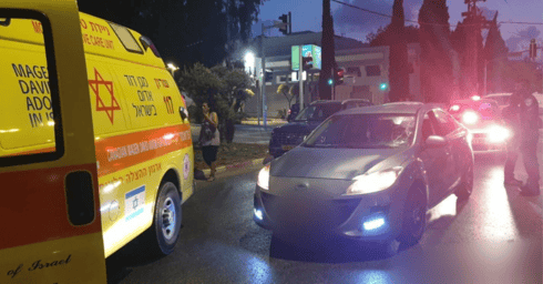 האזור בו קרתה התאונה