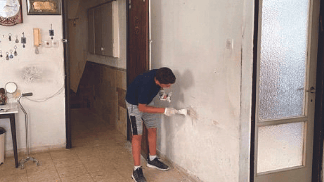 השיפוץ בביתה של הנכה