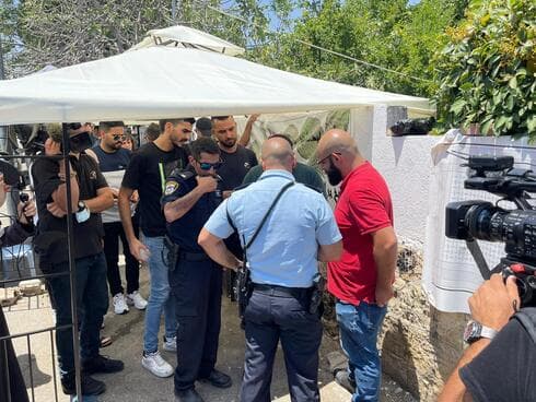 כוחות המשטרה בשייח ג'ראח