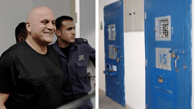 שירזי והתאים באגף ההפרדה ברימונים. מתנגד למעבר שירזי והתאים באגף ההפרדה ברימונים. מתנגד למעבר